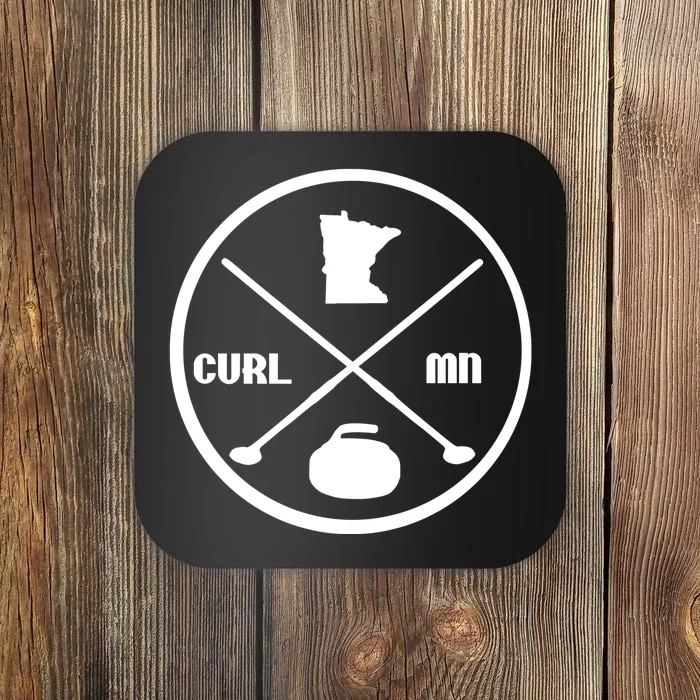 Mn Curling Cute Gift Minnesota Curling Gift Coaster