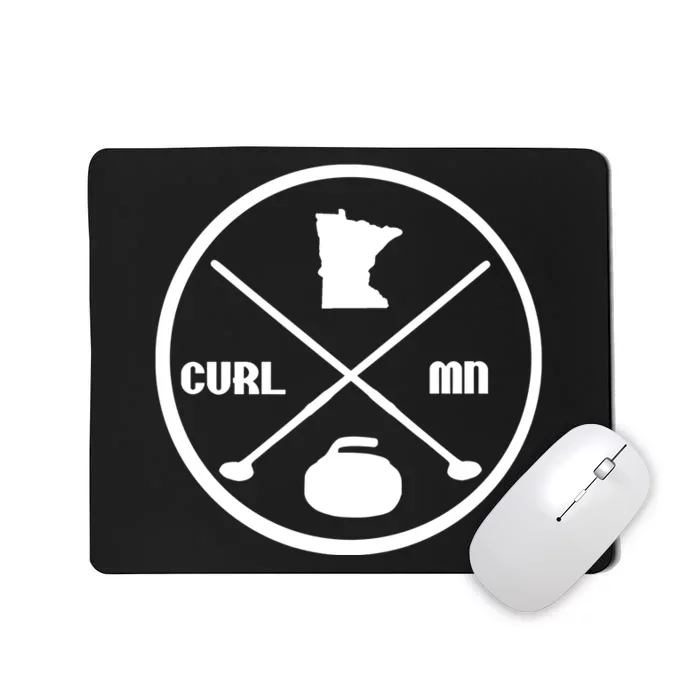 Mn Curling Cute Gift Minnesota Curling Gift Mousepad