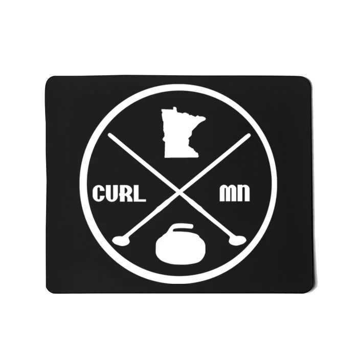 Mn Curling Cute Gift Minnesota Curling Gift Mousepad