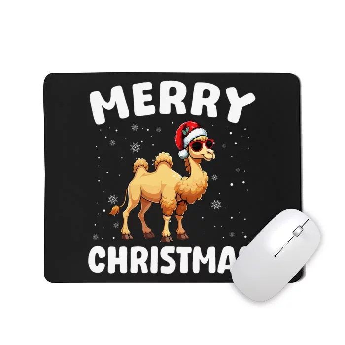 Merry Christmas Camel Merry Xmas Funny Mousepad