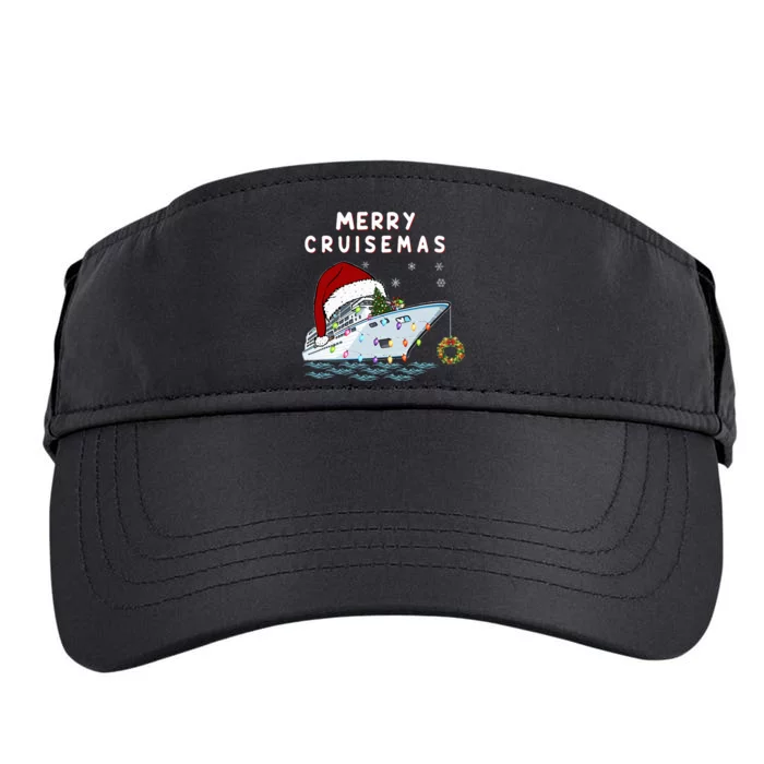 Merry Cruisemas Cruise Lovers Christmas Xmas Cute Adult Drive Performance Visor