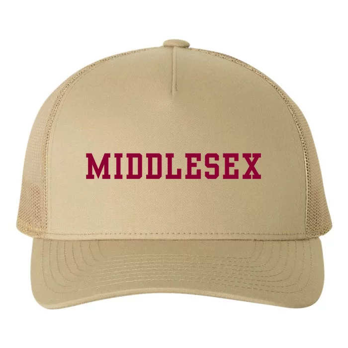 Middlesex Community College Yupoong Adult 5-Panel Trucker Hat