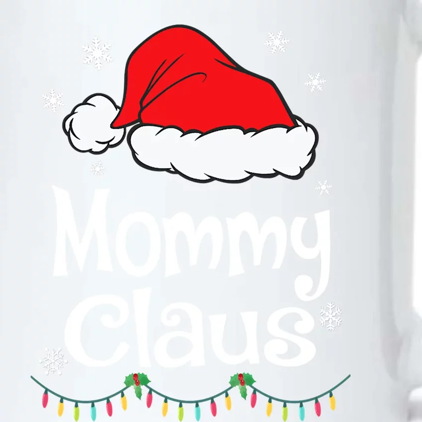 Mommy Claus Cool Gift Christmas Pajama Family Matching Xmas Gift Black Color Changing Mug