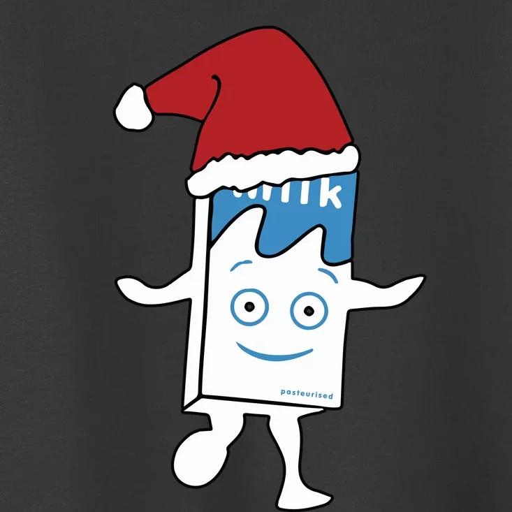 Milk Carton Christmas Toddler T-Shirt