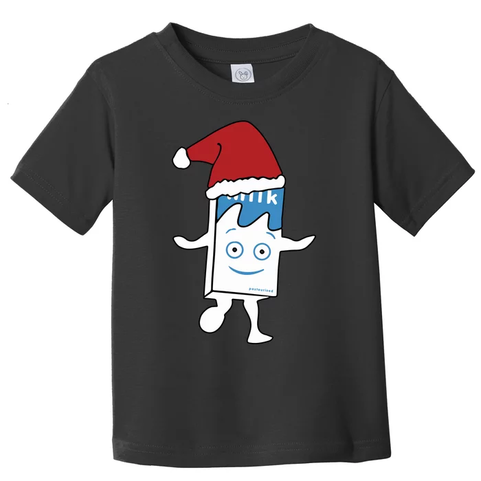 Milk Carton Christmas Toddler T-Shirt