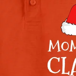 Mommy Claus Christmas Hat Family Pj Group Matching Pajama Gift Dry Zone Grid Performance Polo