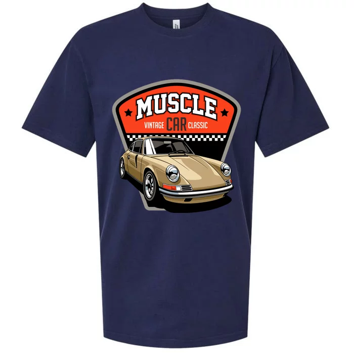 Muscle Car Classic Sueded Cloud Jersey T-Shirt