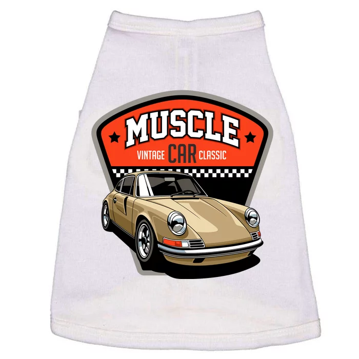 Muscle Car Classic Doggie Tank