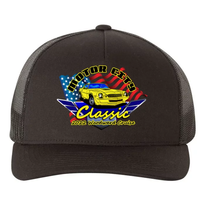 Motor City Cruise Yupoong Adult 5-Panel Trucker Hat