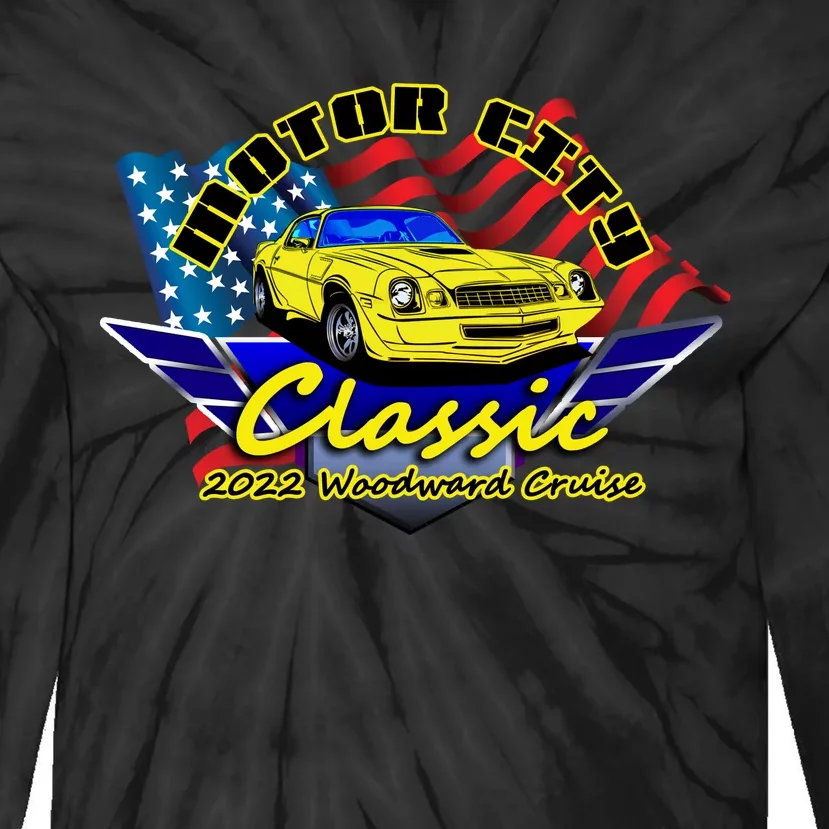 Motor City Cruise Tie-Dye Long Sleeve Shirt