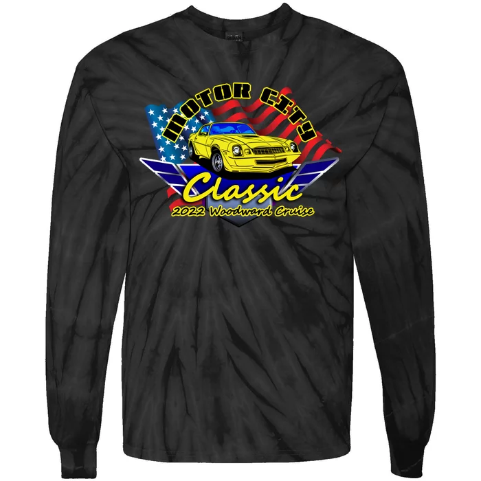 Motor City Cruise Tie-Dye Long Sleeve Shirt