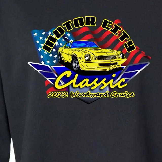 Motor City Cruise Cropped Pullover Crew