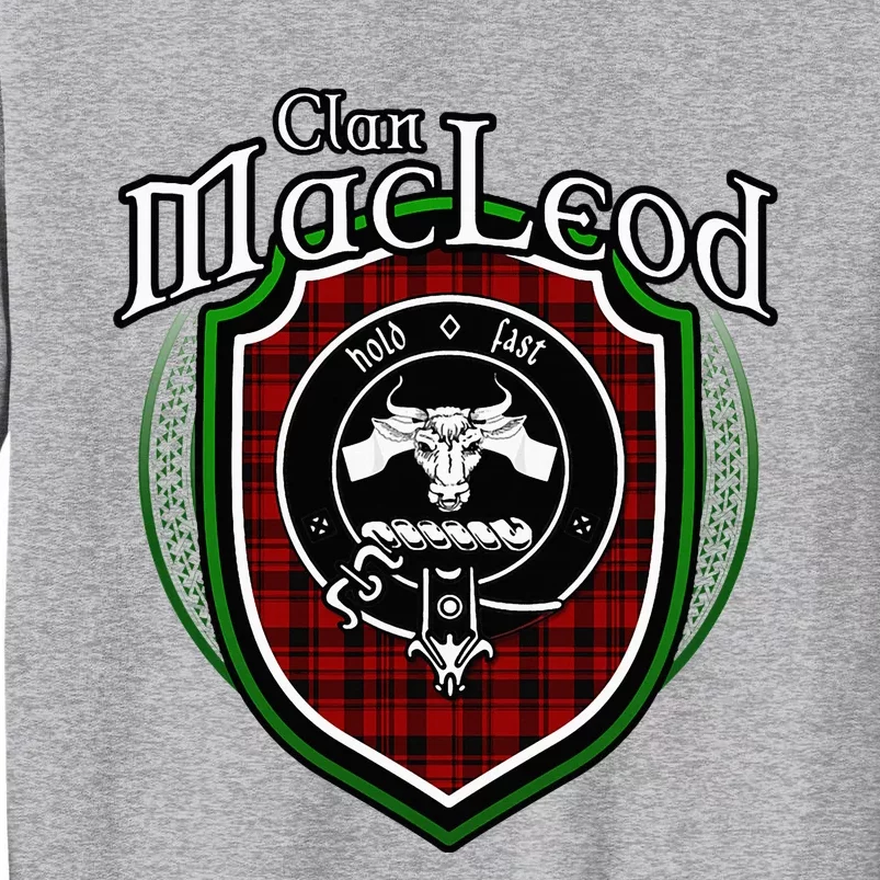 Macleod Clan Crest Scottish Clan Macleod Family Badge Tall Sweatshirt