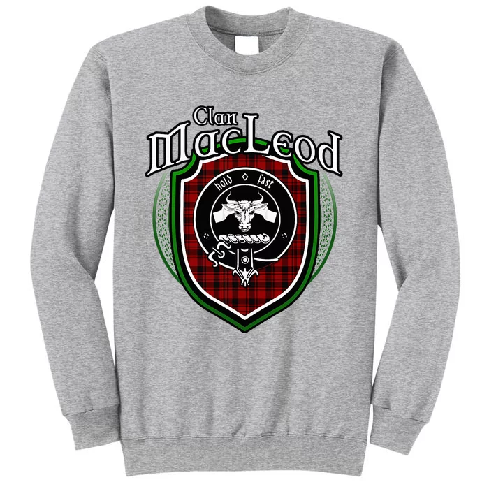 Macleod Clan Crest Scottish Clan Macleod Family Badge Tall Sweatshirt