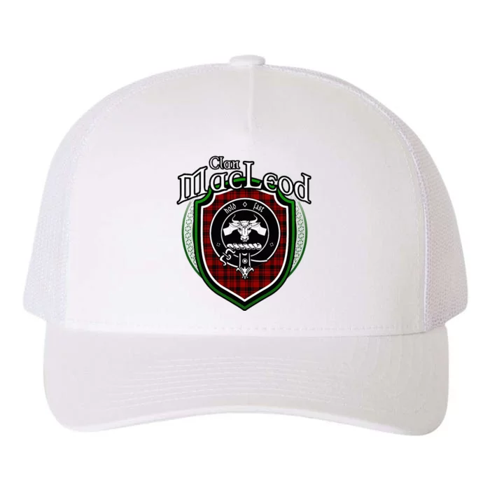 Macleod Clan Crest Scottish Clan Macleod Family Badge Yupoong Adult 5-Panel Trucker Hat