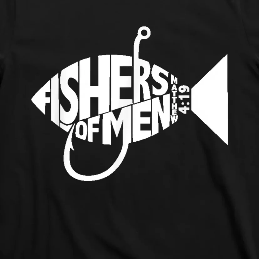 Matching Church Christian Group Bible Verse Fishers Of Men T-Shirt