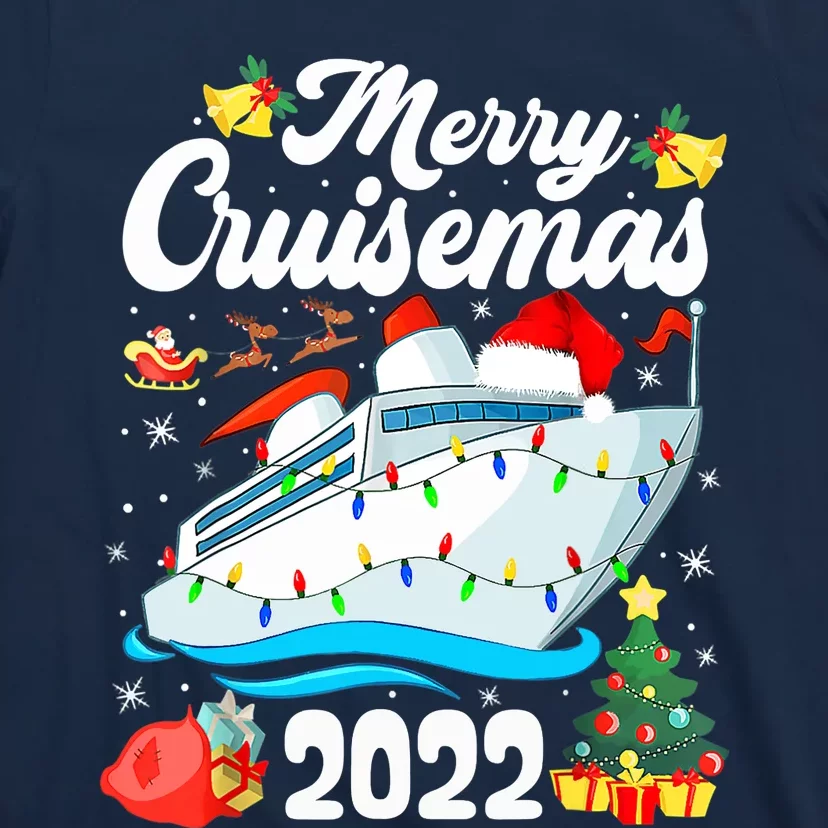 Merry Cruisemas Cruise Funny Christmas Family Xmas Gifts T-Shirt