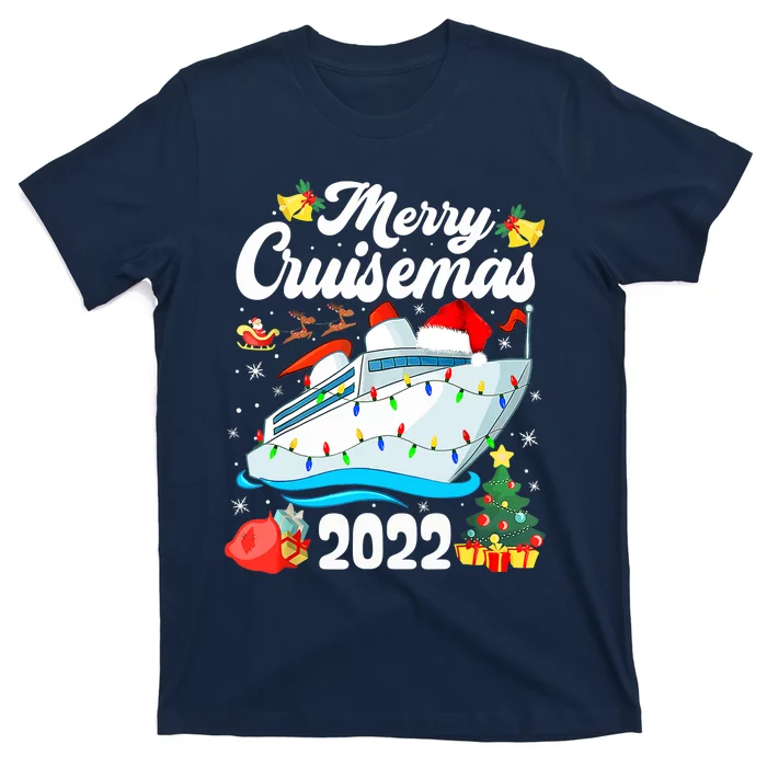 Merry Cruisemas Cruise Funny Christmas Family Xmas Gifts T-Shirt