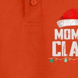 Mommy Claus Christmas Pajama Family Matching Xmas Light Great Gift Dry Zone Grid Performance Polo