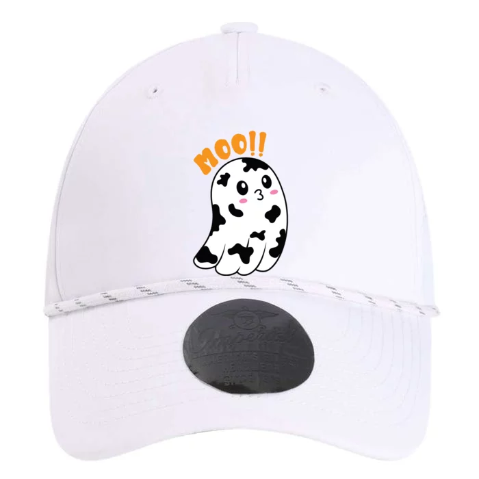 Moo! Cute Cow Boo Ghost Halloween Animal Performance The Dyno Cap