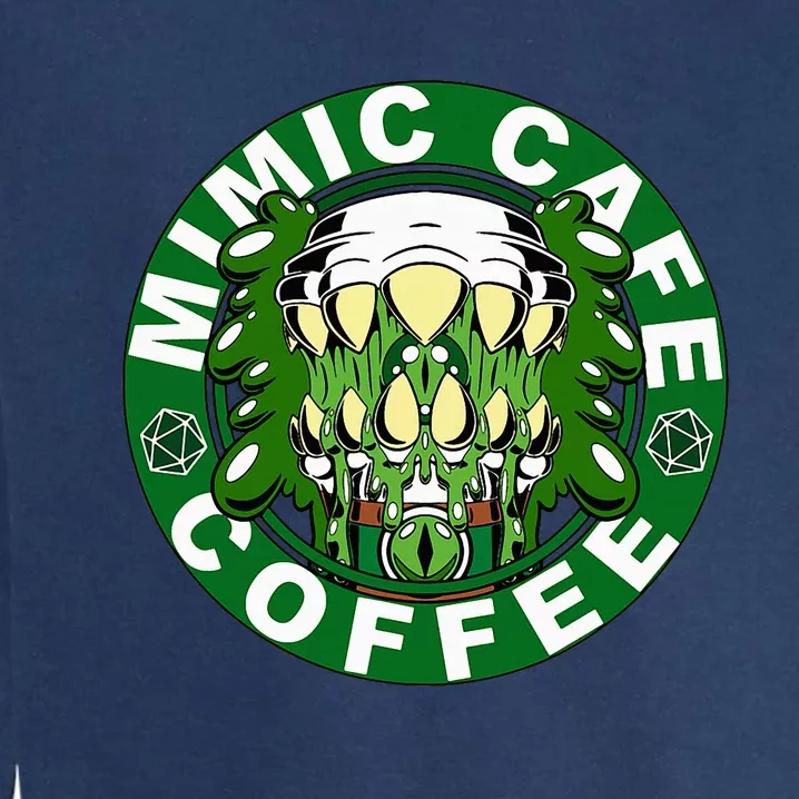 Mimic Cafe Coffee Garment-Dyed Sweatshirt