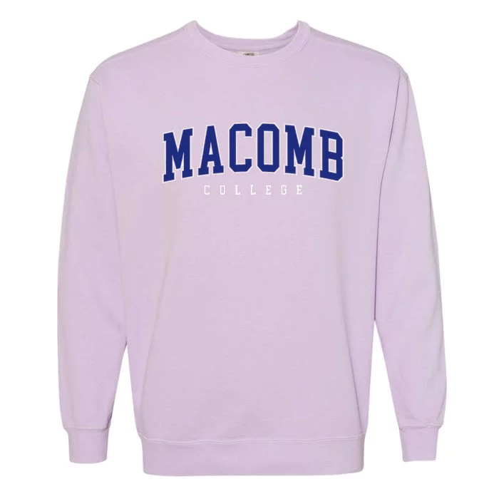 Macomb Community College Garment-Dyed Sweatshirt