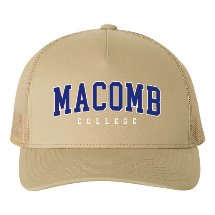 Macomb Community College Yupoong Adult 5-Panel Trucker Hat