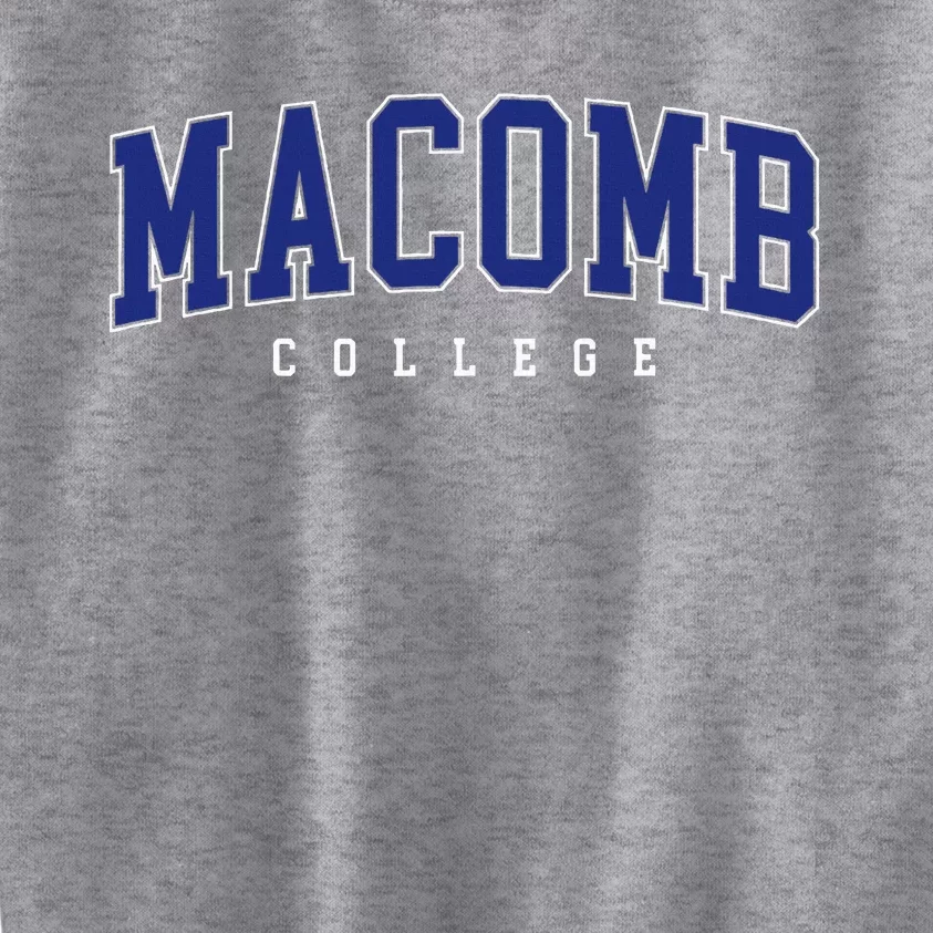 Macomb Community College Kids Sweatshirt