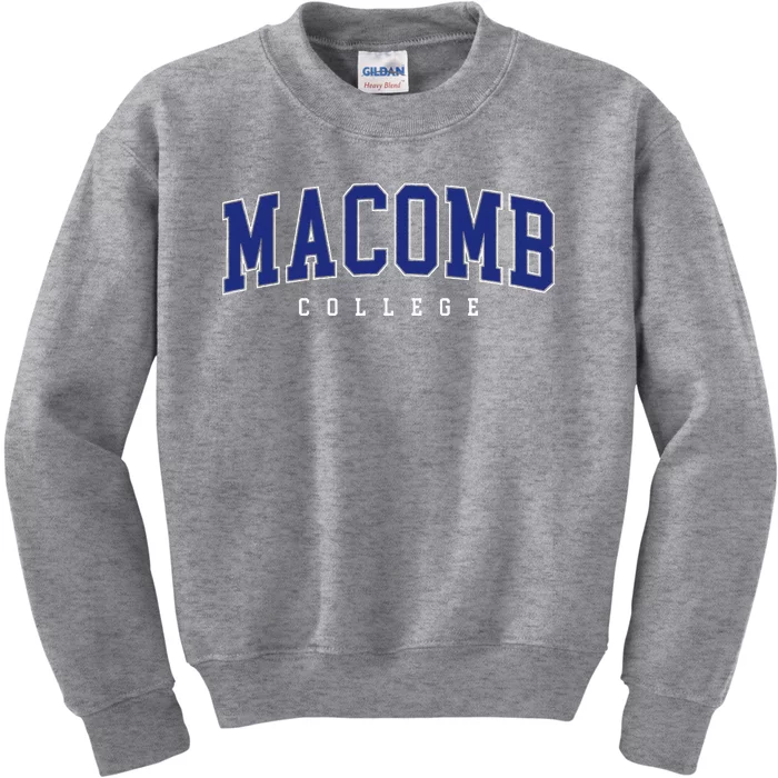 Macomb Community College Kids Sweatshirt