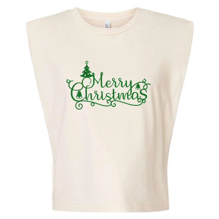 Merry Christmas Cute Gift Garment-Dyed Women's Muscle Tee