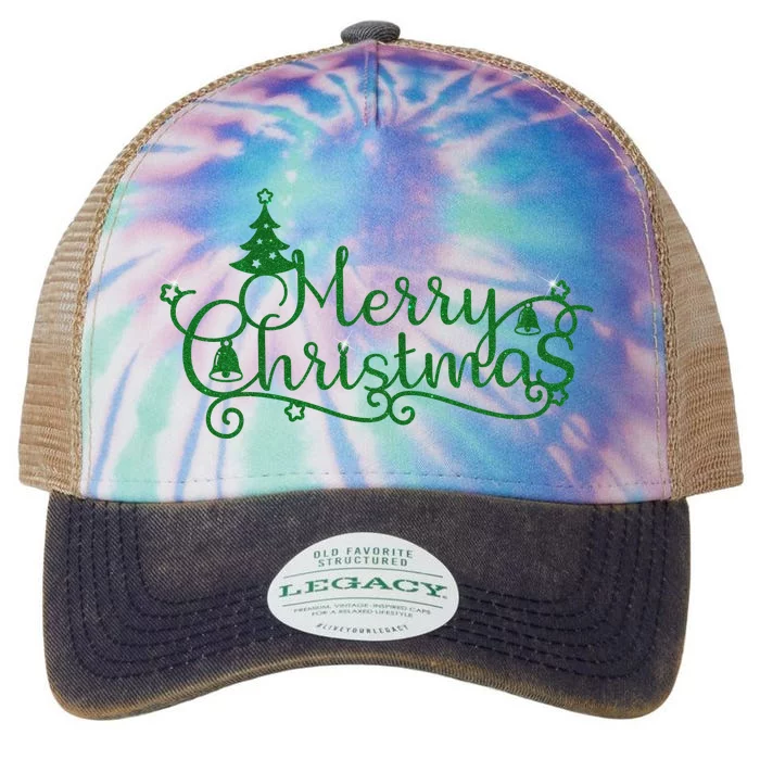 Merry Christmas Cute Gift Legacy Tie Dye Trucker Hat