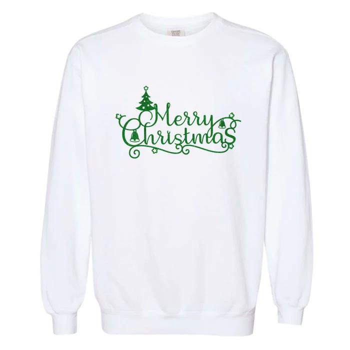 Merry Christmas Cute Gift Garment-Dyed Sweatshirt