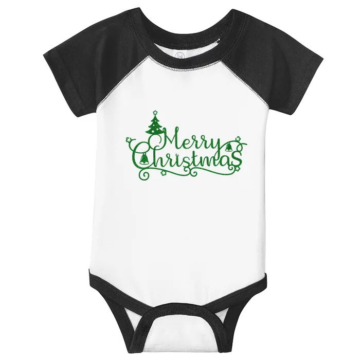 Merry Christmas Cute Gift Infant Baby Jersey Bodysuit