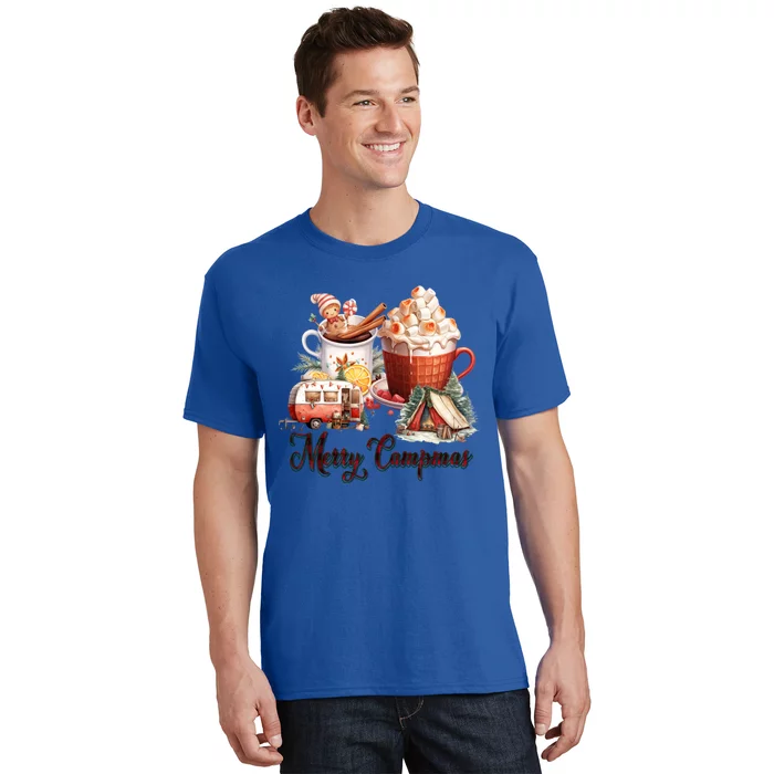 Merry Campmas Christmas Funny Camping Meaningful Gift T-Shirt