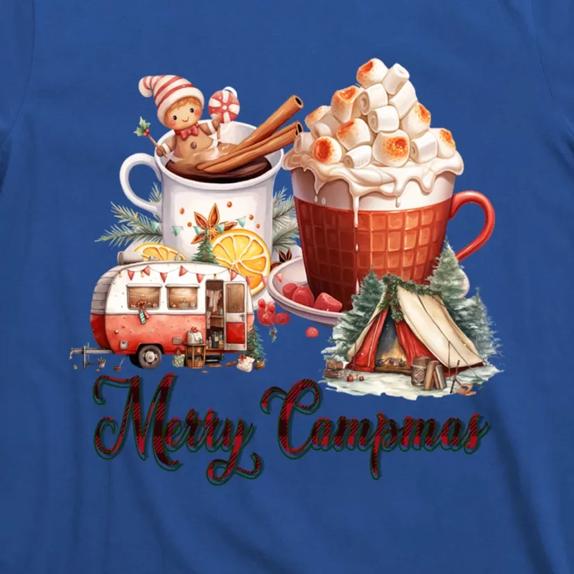 Merry Campmas Christmas Funny Camping Meaningful Gift T-Shirt