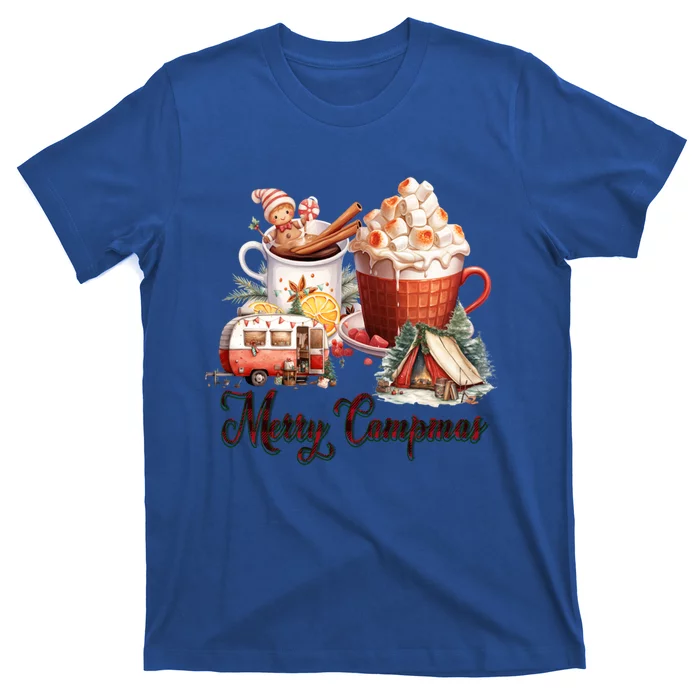 Merry Campmas Christmas Funny Camping Meaningful Gift T-Shirt