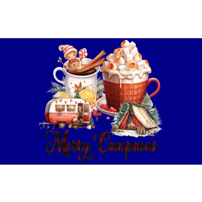 Merry Campmas Christmas Funny Camping Meaningful Gift Bumper Sticker