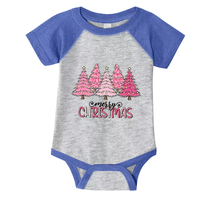 Merry Christmas Christmas Tree Christmas Costume Infant Baby Jersey Bodysuit