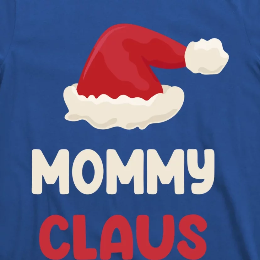 Mommy Claus Costume Gift Funny Chritsmas Pajamas Family Cute Gift T-Shirt