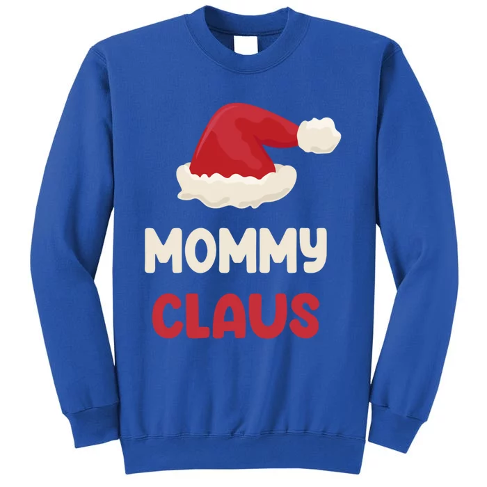 Mommy Claus Costume Gift Funny Chritsmas Pajamas Family Cute Gift Tall Sweatshirt