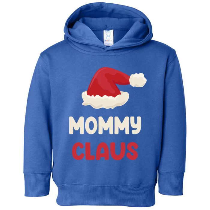 Mommy Claus Costume Gift Funny Chritsmas Pajamas Family Cute Gift Toddler Hoodie