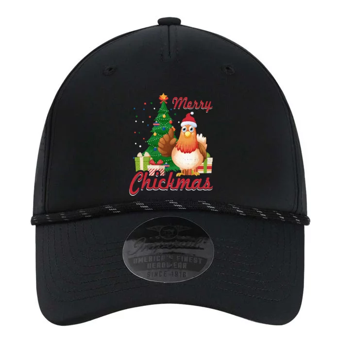 Merry Chickmas Chicken Christmas Funny Gift Xmas Gift Meaningful Gift Performance The Dyno Cap