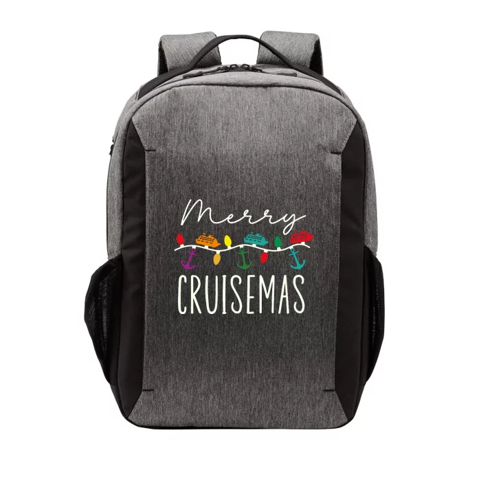 Merry Cruisemas Cruise Christmas Xmas Pajamas Holiday Funny Vector Backpack