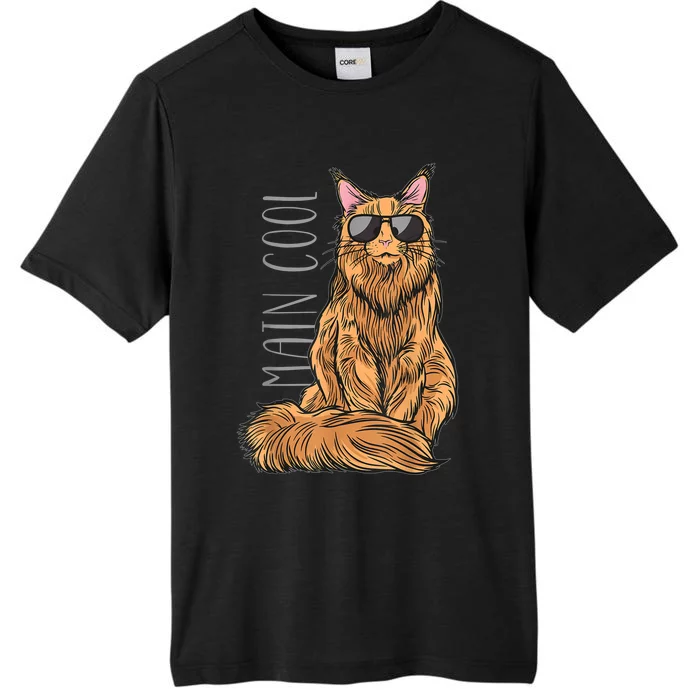 Maine Coon Cat Main Cool ChromaSoft Performance T-Shirt