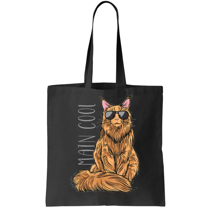 Maine Coon Cat Main Cool Tote Bag