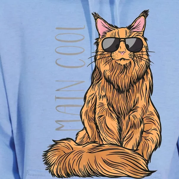 Maine Coon Cat Main Cool Unisex Surf Hoodie