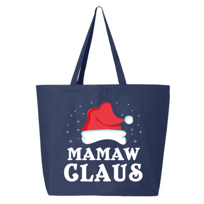 Mamaw Claus Christmas Gift Cool Family Group Matching Pajama Great Gift 25L Jumbo Tote