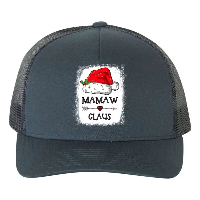 Mamaw Claus Christmas Light Pajama Family Matching Xmas Gift Yupoong Adult 5-Panel Trucker Hat