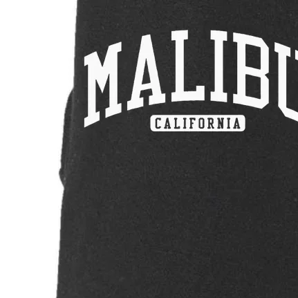 Malibu California CA College Doggie 3-End Fleece Hoodie