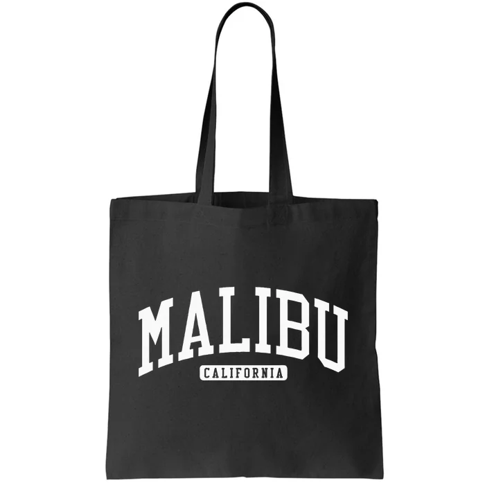 Malibu California CA College Tote Bag